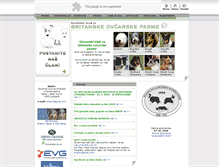 Tablet Screenshot of britanci.com